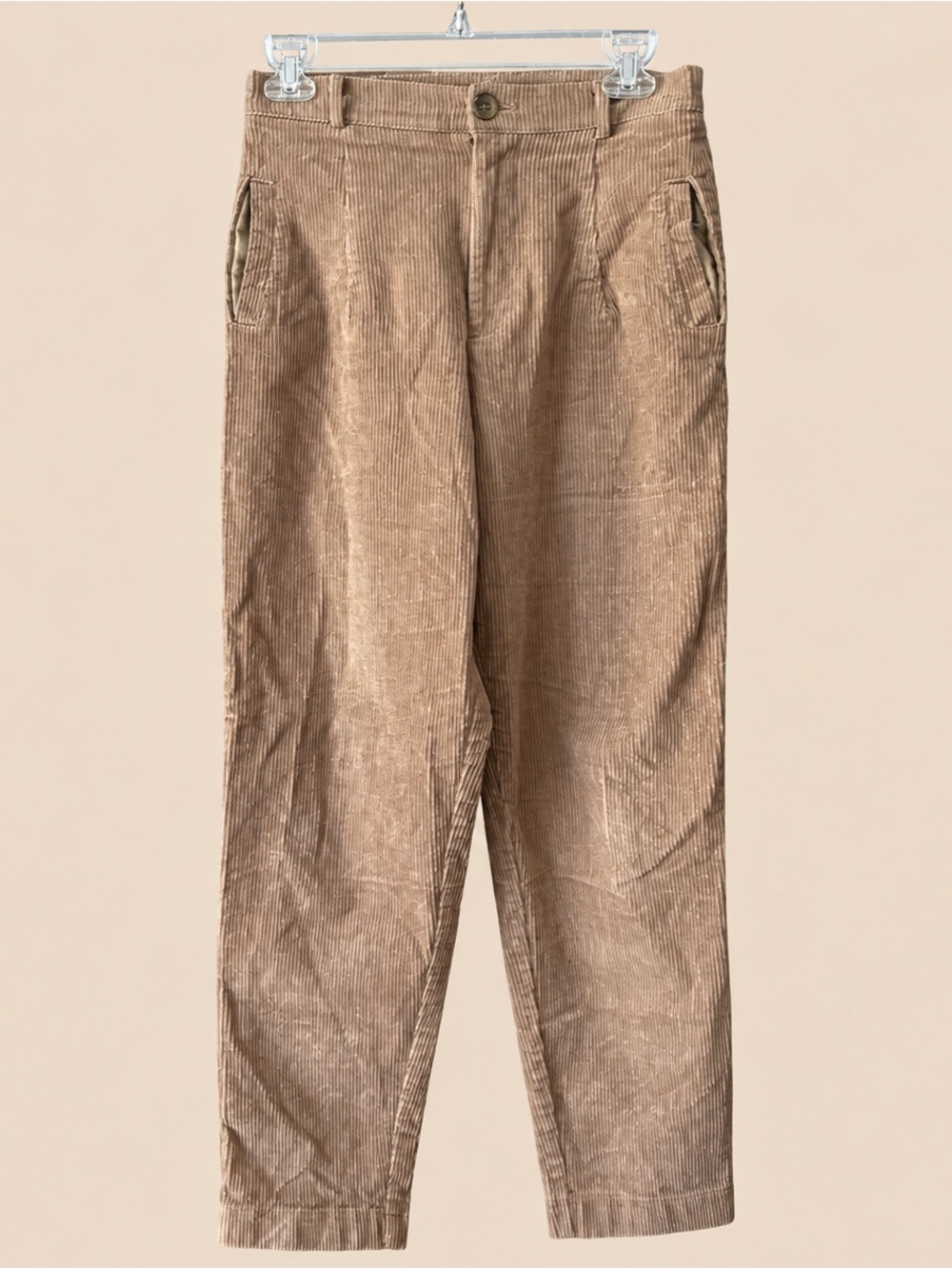 Jennifer Glasgow Slow Fashion High Waist Corduroy Trouser S
